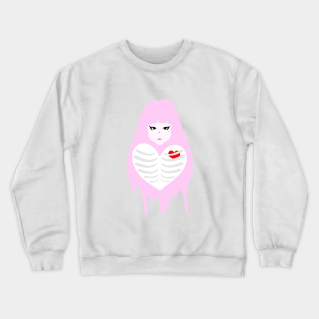 Pastel girl Crewneck Sweatshirt by Valem97